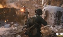 אויבים במהלך מבחן הבטא של Call of Duty: WWII ב-PS4